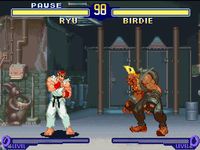 une photo d'Ã©cran de Street Fighter Alpha 2 sur Nintendo Super Nes